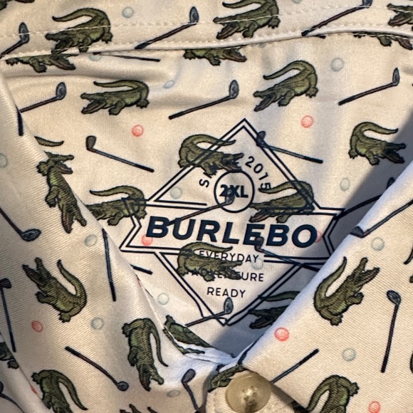 BURLEBO Polo Alligator Golf Pattern - Picture 8 of 8